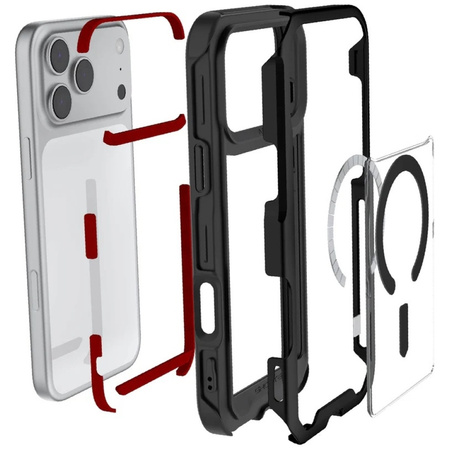 Etui Ghostek Atomic Slim MagSafe do      iPhone 17 Pro Max czarny