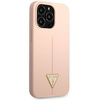 Guess GUHCP13XSLTGP iPhone 13 Pro Max 6,7 &quot;rosa / rosa Hardcase Silikondreieck
