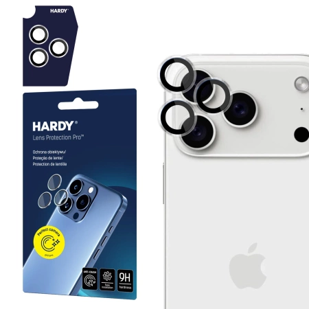 3mk HARDY Lens Protection Pro Linsenglas für iPhone 17 Pro /17 Pro Max - transparent