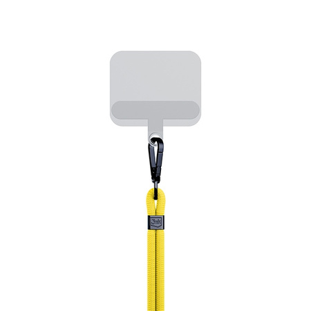 3MK EasyClip Yellow (black) smycz do telefonu