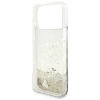 Etui Guess Liq. Glitter 4 Charms na iPhone 17 Pro - złote