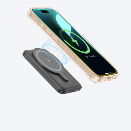 AmazingThing Titan Pro Mag Case mit Magnetring für iPhone 16 Pro – Roségold