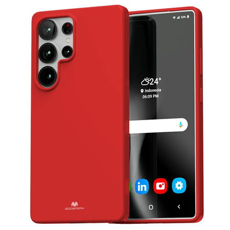 Mercury Soft Sam S25 Ultra S938          czerwony/red