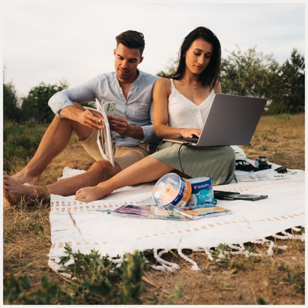 Płyta DVD-R Verbatim Wide Inkjet         Printable 4.7GB 16X 25szt 43538