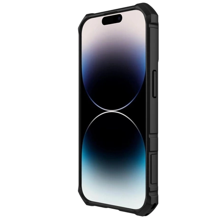 Nillkin CamShield Armor Pro Case iPhone 14 Pro case armored cover stand ring black