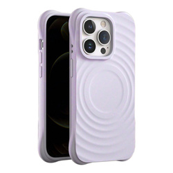 Nakładka Circle Mag do iPhone 14 Pro 6,1" jasnofioletowa