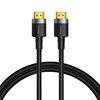 Baseus Cafule kabel przewód HDMI 2.0 4K 60 Hz 3D 18 Gbps 2 m czarny (CADKLF-F01)