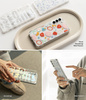 Ringke Fusion Design Armoured Case Cover mit Gelrahmen für Samsung Galaxy S22+ (S22 Plus) transparent (Floral) (F593R31)