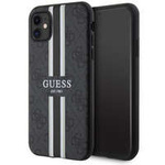 Guess GUHMN61P4RPSK iPhone 11 / Xr czarny/black hardcase 4G Printed Stripes MagSafe