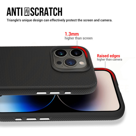Vmax nakładka Triangle Case do Samsung S23 FE czarna