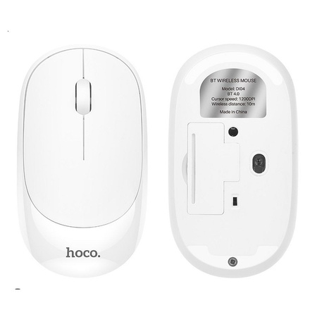 Myszka bezprzewodowa Hoco 2,4G DI04 biała