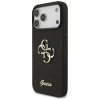Guess Fixed Glitter Big 4G Hülle für iPhone 17 Pro Max - Schwarz
