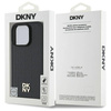 Original Handyhülle IPHONE 16 PRO MAX DKNY Repeat Pattern Stack Logo (DKHMP16XPSHRPSK) schwarz