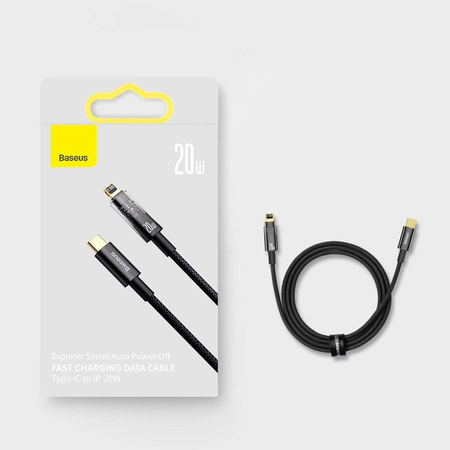 Baseus Explorer Series cable USB Type C - Lightning 20W 1m blue (CATS000003)