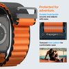 SPIGEN WBF1 BAND APPLE WATCH 6 / 7 / 8 / 9 / 10 / SE / ULTRA 1 / 2 (44 / 45 / 46 / 49 MM) BLACK/ORANGE