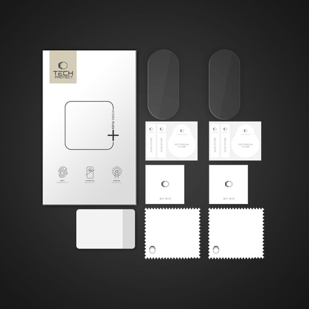 FOLIA HYDROŻELOWA TECH-PROTECT HYDRO FLEX+ 2-PACK XIAOMI SMART BAND 8 / 9 / 10 / NFC CLEAR