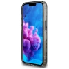 Karl Lagerfeld IML Repeat Logo case for iPhone 16e - silver