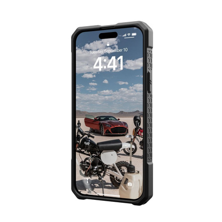 Etui UAG Monarch Pro z MagSafe do iPhone 15 Plus - czarny karbon