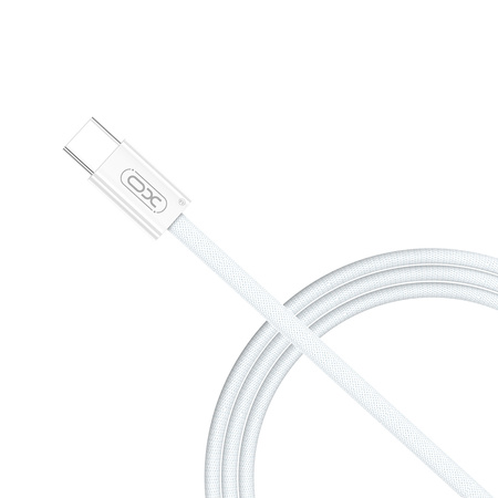 XO KABEL NB-Q260B PD USB-C/USB-C 60W BIAŁY 1,5m