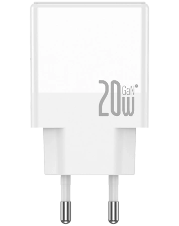 JELLICO wall charger EU57 PD 20W 1xUSB-C + 1xUSB QC3.0 + cable USB-C - Lightning White