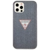 Guess GUHCP12LPCUJULDB iPhone 12 6,7" Pro Max granatowy/dark blue hardcase Jeans Collection