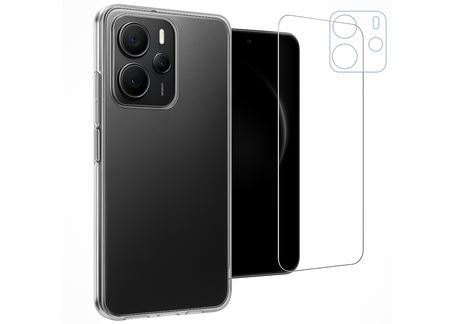 Etui do Xiaomi Redmi Note 14 5G + Szkło na ekran + Szkło na aparat