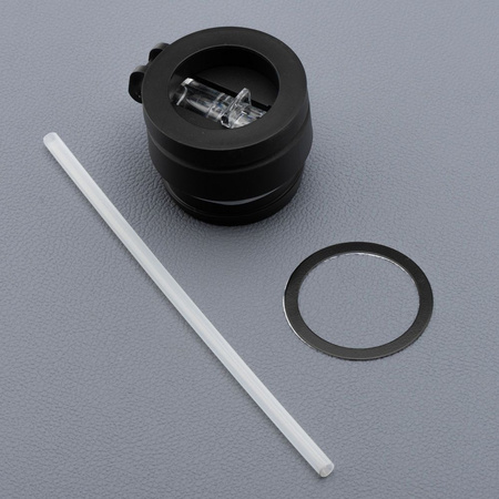 Butelka / bidon na wodę metal z uchwytem kompatybilnym z Magsafe 950ml czarny