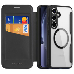 DUX DUCIS kabura SKIN X PRO kompatybilna z MagSafe do SAMSUNG S25 Plus czarna