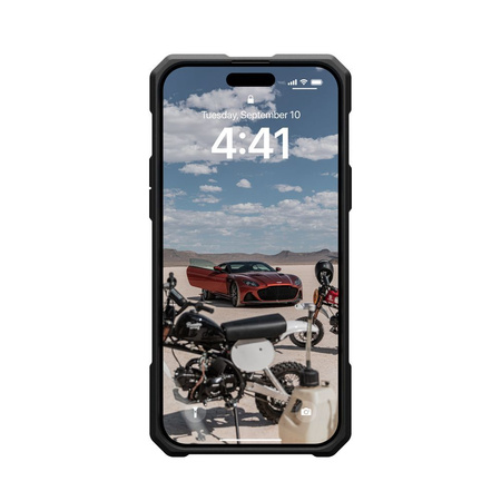 UAG Monarch Pro - protective case for iPhone 15 Plus compatible with MagSafe (carbon fiber)