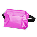 Wasserdichter PVC-Beutel / Hüfttasche – rosa