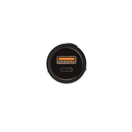 Forever ładowarka samochodowa PD3.0 + QC3.0 CC-06 1x USB-C 1x USB 20W czarna