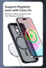 Rock Etui Guard Touch Matte Series Magnetic do Iphone 15 Plus czarne