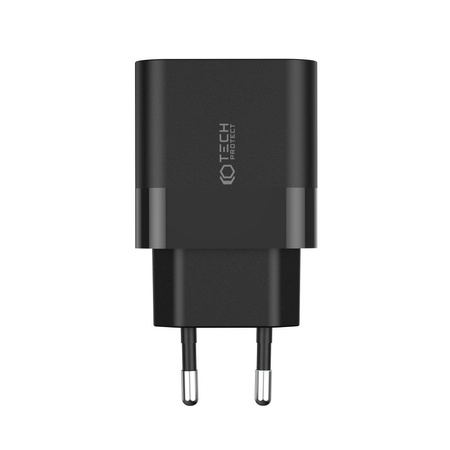 Wall Charger PD 20W 2x USB-C Tech-Protect C20W black