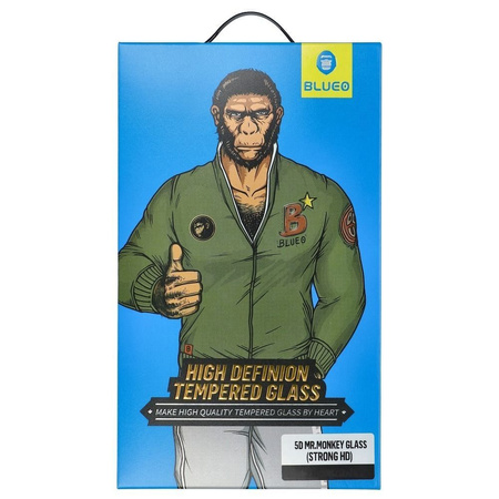 Szkło Hartowane 5D Mr. Monkey Glass - Apple iPhone 14 Plus czarny (Strong HD)