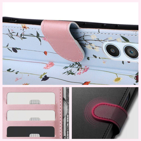 TECH-PROTECT WALLET GALAXY A34 5G GARDEN BLUE