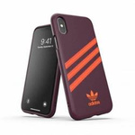 Original Case IPHONE X / XS Adidas OR Moulded Case PU 40561 maroon