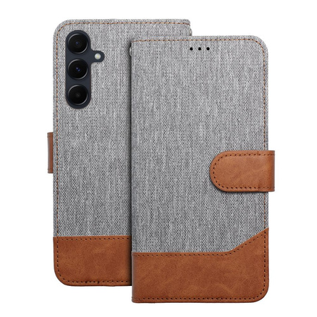 Kabura JEANS Book do SAMSUNG A20e szary