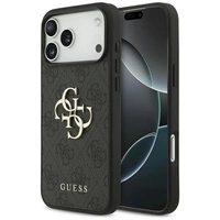 Guess 4G Big Logo Case für iPhone 17 Pro Max - Schwarz
