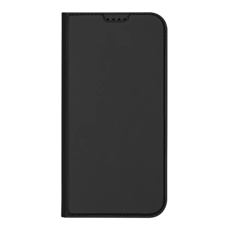 Etui Dux Ducis Skin Pro na iPhone 16 z klapką i miejscem na kartę - czarne