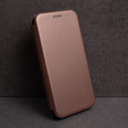 Etui Smart Diva do Samsung Galaxy M16 5G różowo-złote