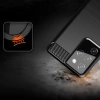 Carbon Case Flexibel Handyhülle TPU Schutzhülle für Samsung Galaxy S21 Ultra 5G schwarz