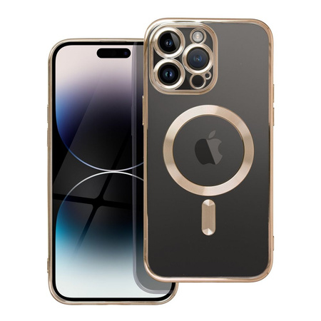 Futerał ELECTRO MAG COVER kompatybilny z MagSafe do IPHONE 17 Air złoty