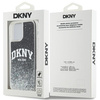 DKNY DKHCP12MLBNAEK iPhone 12 Pro/12 6.1" czarny/black hardcase Liquid Glitter Big Logo