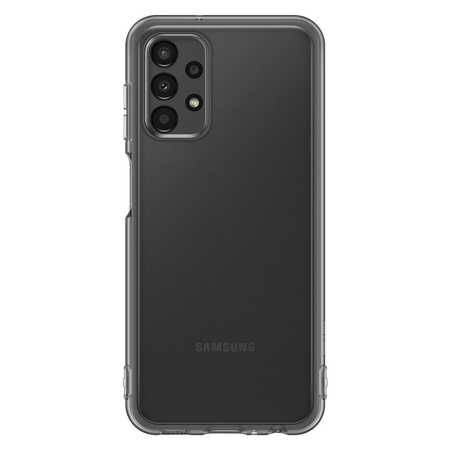 Samsung Soft Clear Cover do Samsung Galaxy A13 4G czarny (EF-QA135TBEGWW) 