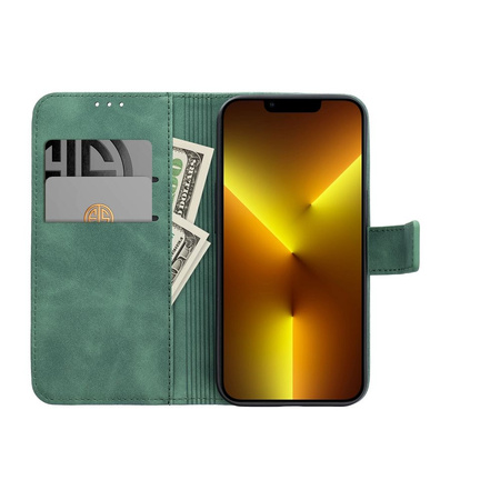 Kabura TENDER Book do IPHONE 12 / 12 PRO zielony