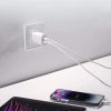 SBS TETRPD20W 20-W-USB-A-USB-C-Wandladegerät mit Power Delivery – Weiß