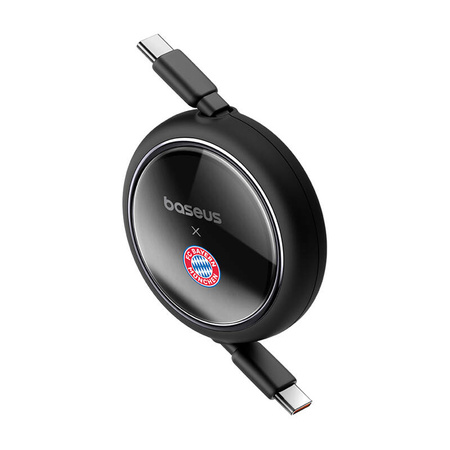 Baseus Kabel Ładowania USB-C do USB-C 100W (czarny) Edycja Bayern