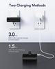 VEGER powerbank 5000 mAh z wbudowanym złączem Typ C PlugOn PD QC3.0 3A 20W W0558 czarny
