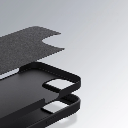 Nillkin CamShield Silky Silicone Case iPhone 14 Plus Case with Camera Protector Black