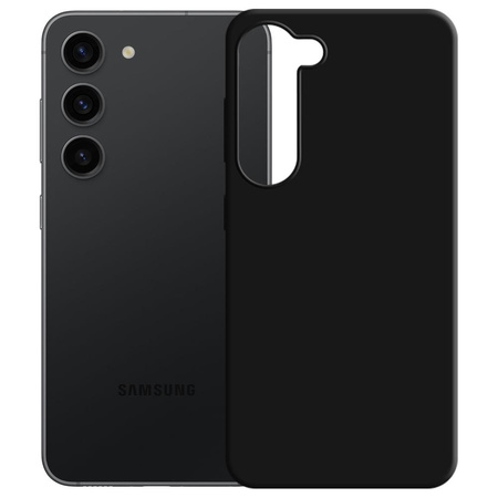 3MK SILICONE CASE SAMSUNG S23 5G BLACK